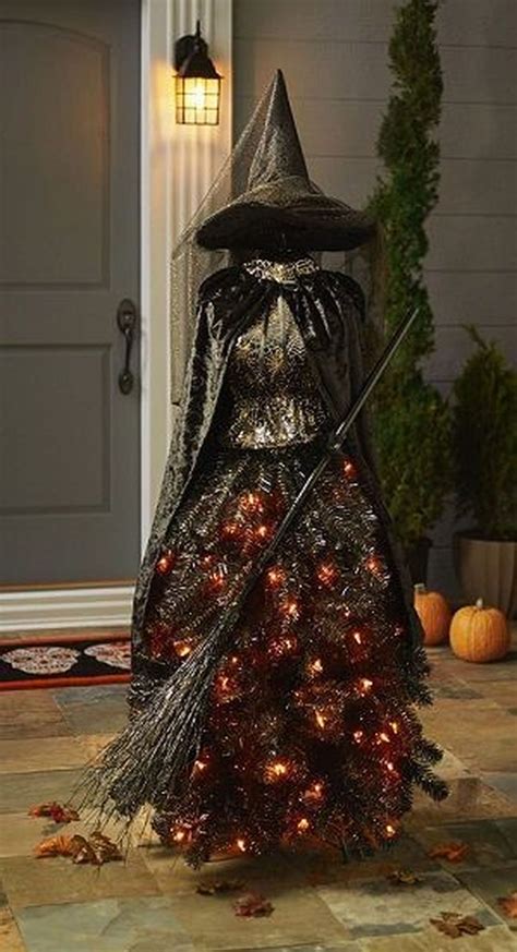 Halloween Witch Figure Ornaments: More Than Just Tree Decorations